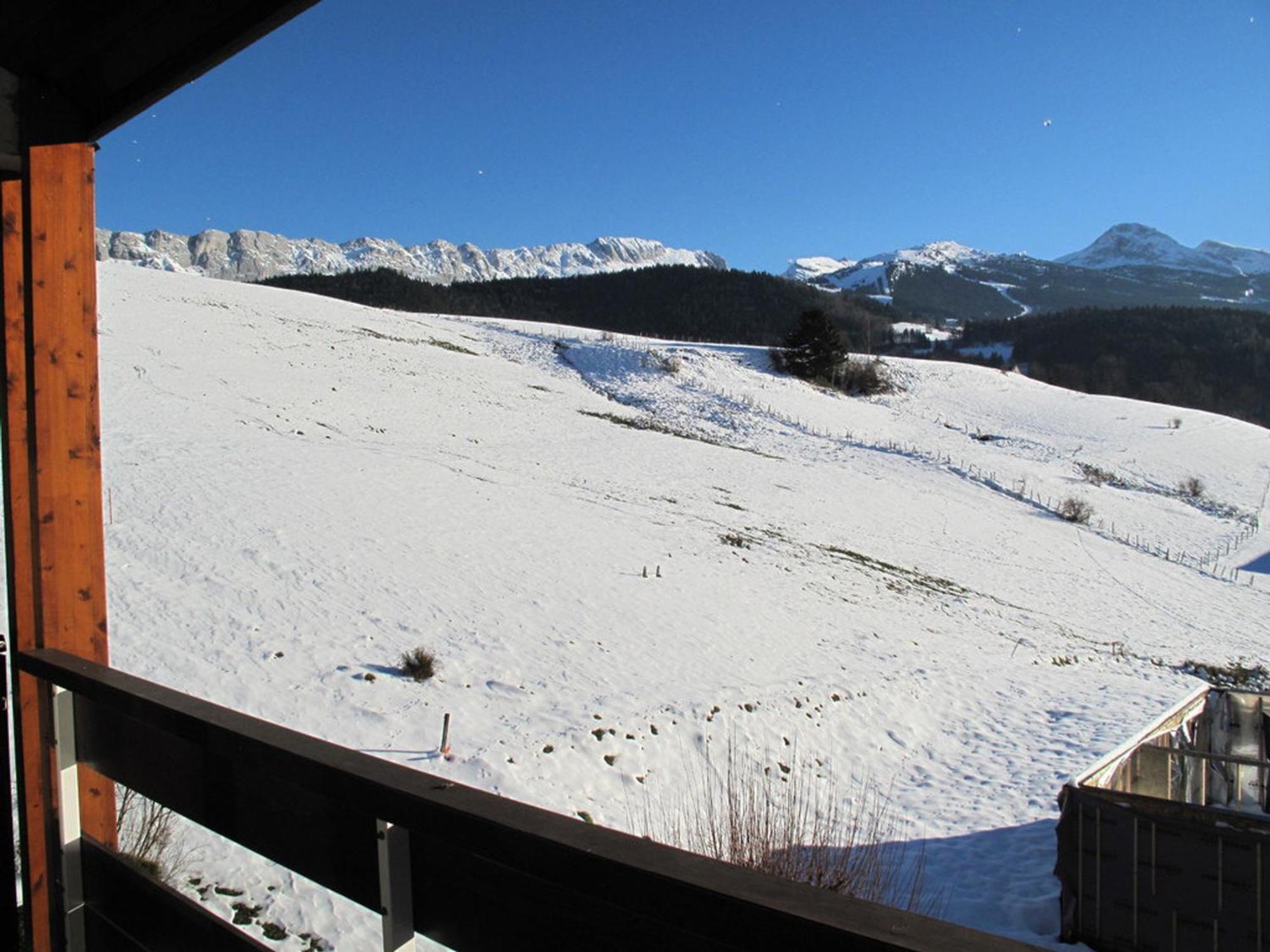 Studio Cabine 33M² Avec Balcon Au Centre Du Village - Fr-1-515-68 Villard-de-Lans Exteriör bild